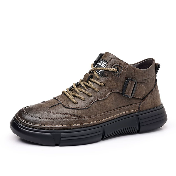 PZ88129 Brown single shoes