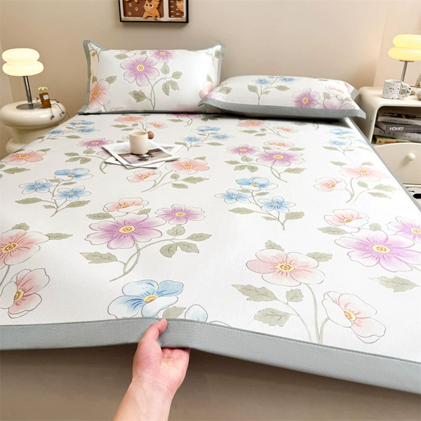 Strap style-water hibiscus [cools at the touch, moisture-absorbent and breathable] + same style pillowcase