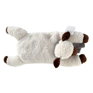 Ceramsite Flax Seed Waist and Abdomen Microwave Heating Hot Compress Animal Pillow Cute Shape Lamb Fleece Fabric Soft