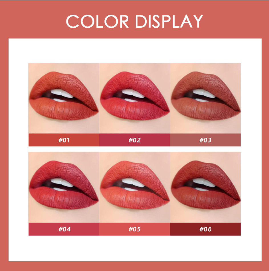 Casual Solid Color Plastic Lip Glaze display picture 2