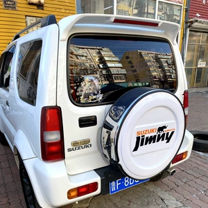 2007-2017 Suzuki Jimny quyruq spoyleri, işıqlı xüsusi boyalı