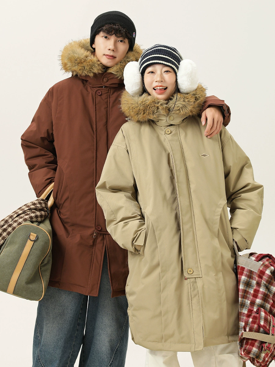 Winter velvet keep warm down jacket for leisure, duck down, for beloved