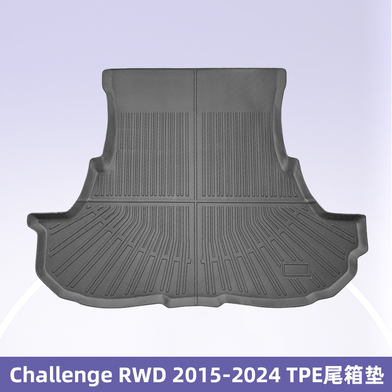 Para Challenge RWD 2015 - 2024 TPE Foot Pads 3D All-Weather Material Backpack Pad