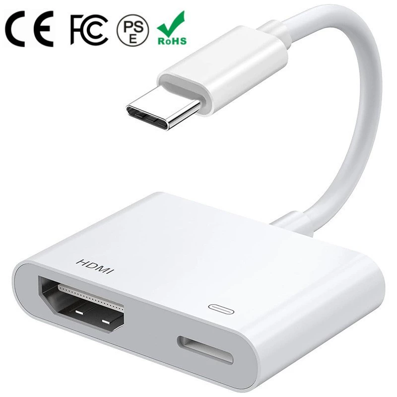 Применимо к адаптеру Type-C к HD-M-I, Apple 15 16, ноутбук экран проекции, двухвходное мобильное телефеонное экранное проектор