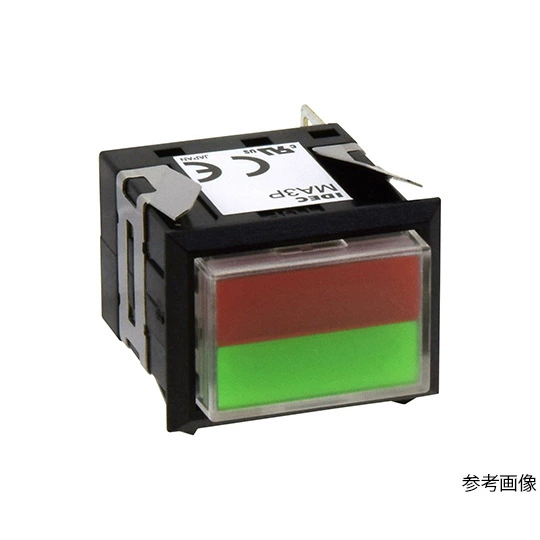 Квадратная кнопка с подсветкой IDEC MA3P-341PW