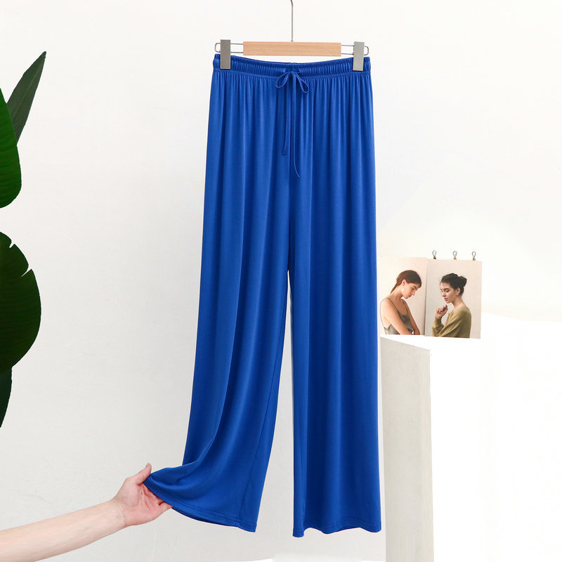 High Waist Waist Line Casual Pants, Wide Leg Pants Pants Type Street Occasion Women's Street Casual Solid Color Full Length Casual Pants Wide Leg Pants