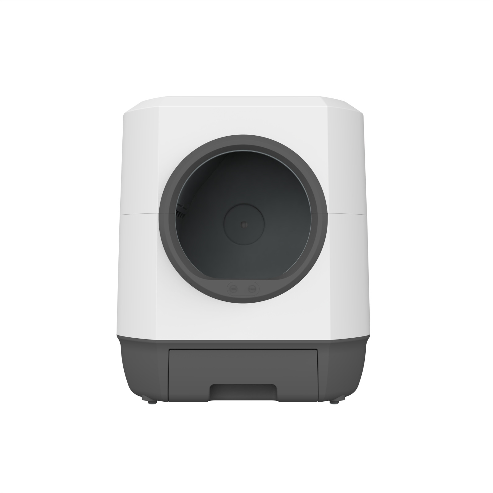 lavabo inteligente para gatos totalmente cerrado inodoro de limpieza automática semiabertura inodoro para gatos de gran capacidad fábrica de chaohong