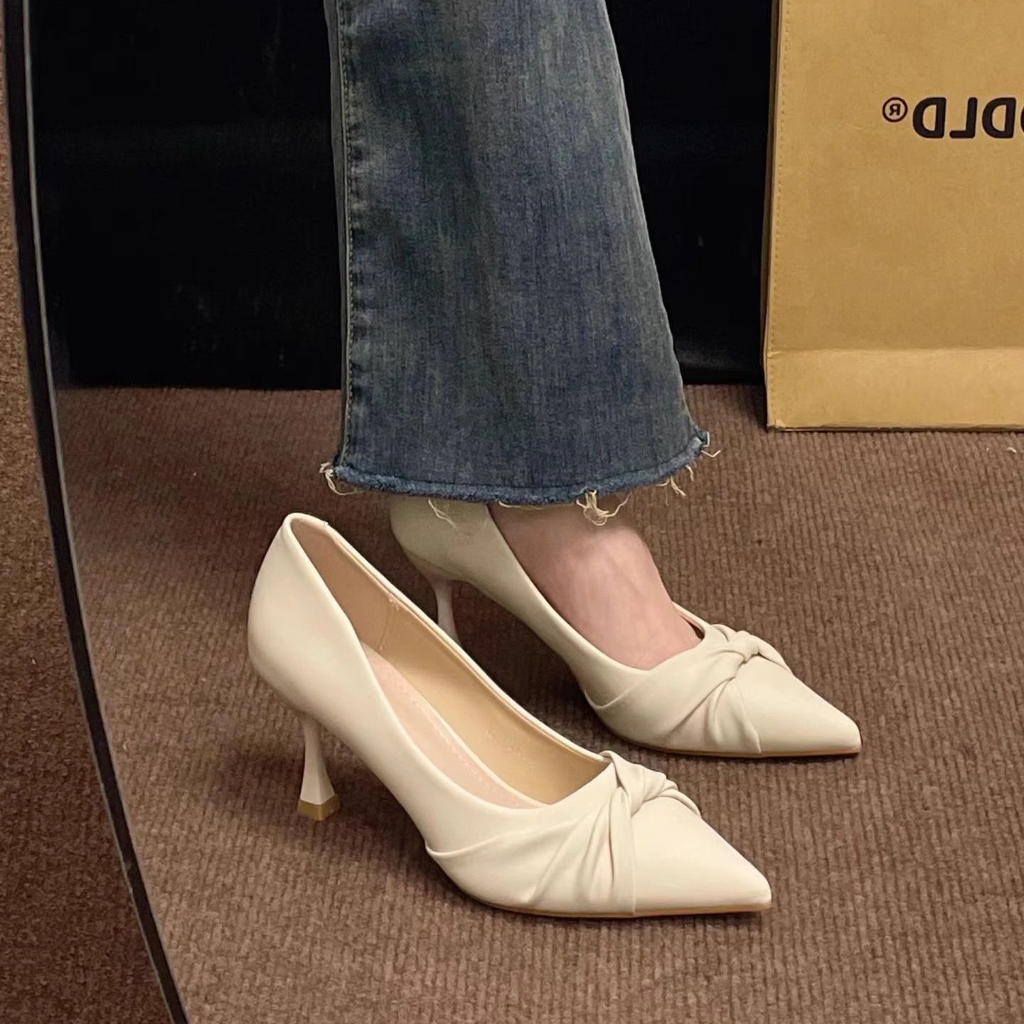 Beige 7cm / 34
