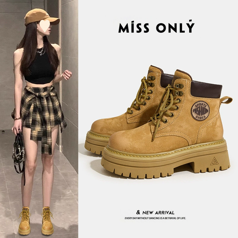 Martens, universal high low boots English style platform, 8cm