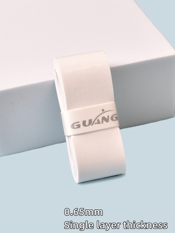 Cinta adhesiva transfronteriza plana, antideslizante, duradera y absorbente del sudor para raquetas de pickleball, cinta de agarre de látex para raquetas de bádminton. image 6