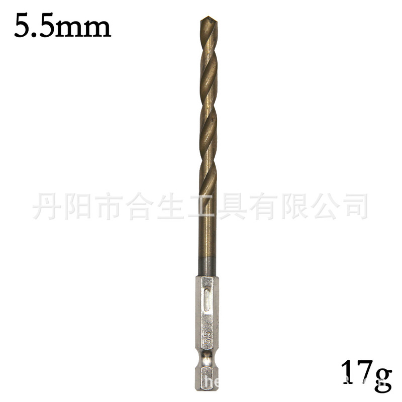 六角ハンドル13pcチタンメッキ麻花ドリル1.5-6.5mm電気ドリルドライバードリル風ドリルセット|undefined