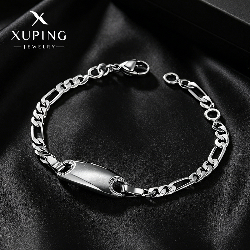 Xuping nueva joya artificial simple geometría de alto nivel pulsera infantil nicho de diseño de joyas transfronterizas europeas y estadounidenses mujeres