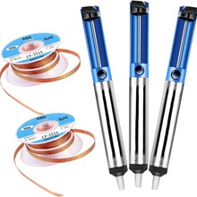 脱焊泵脱焊真空泵焊料去除器手动吸锡泵烙铁焊锡清除锡渣拆焊用