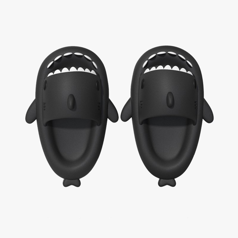 Sandalias para niños de tiburón transfronterizo sandalias niños 2023 de verano nuevos niños EVA Luz de mierda sensación casa zapatillas niñas