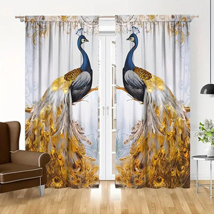 2pcs��ɫ��ë��ȸӡ�����������k���ҏN���͏d�����Ҿ��b�