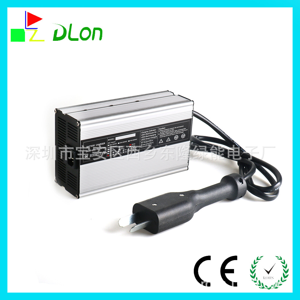 48V15A大八角Crowfoot110V美规高尔夫球车专用充电器可定颜色