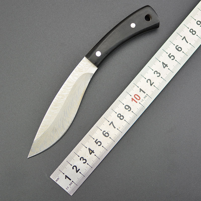 工厂批发蒙古吃肉刀手把肉刀 户外随身小刀弯刀 野外防身求生直刀