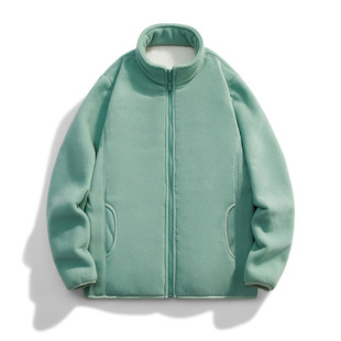 Fleece Jacket Autumn and Winter Outdoor Sports Fleece Jacket Men's and Women's Sweatshirt fleece-lined Thickened Fleece Couple Jacket