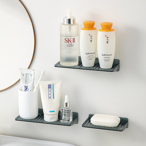 No punching, no trace, multi-purpose storage rack, kitchen, bathroom, cosmetics, bathroom, mirror, washbasin storage rack