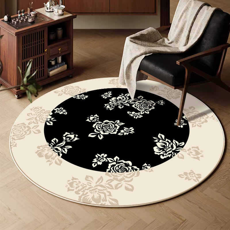 Alfombra de cachemira retro transfronteriza sala de estar sofá mantas de mesa de té mantas domésticas resistentes a la suciedad y al desgaste mantas de cama de dormitorio