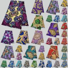 VLISCO ANKARA AFRICAN PRINT WAX FABRIC COTTON 非洲蜡染布棉