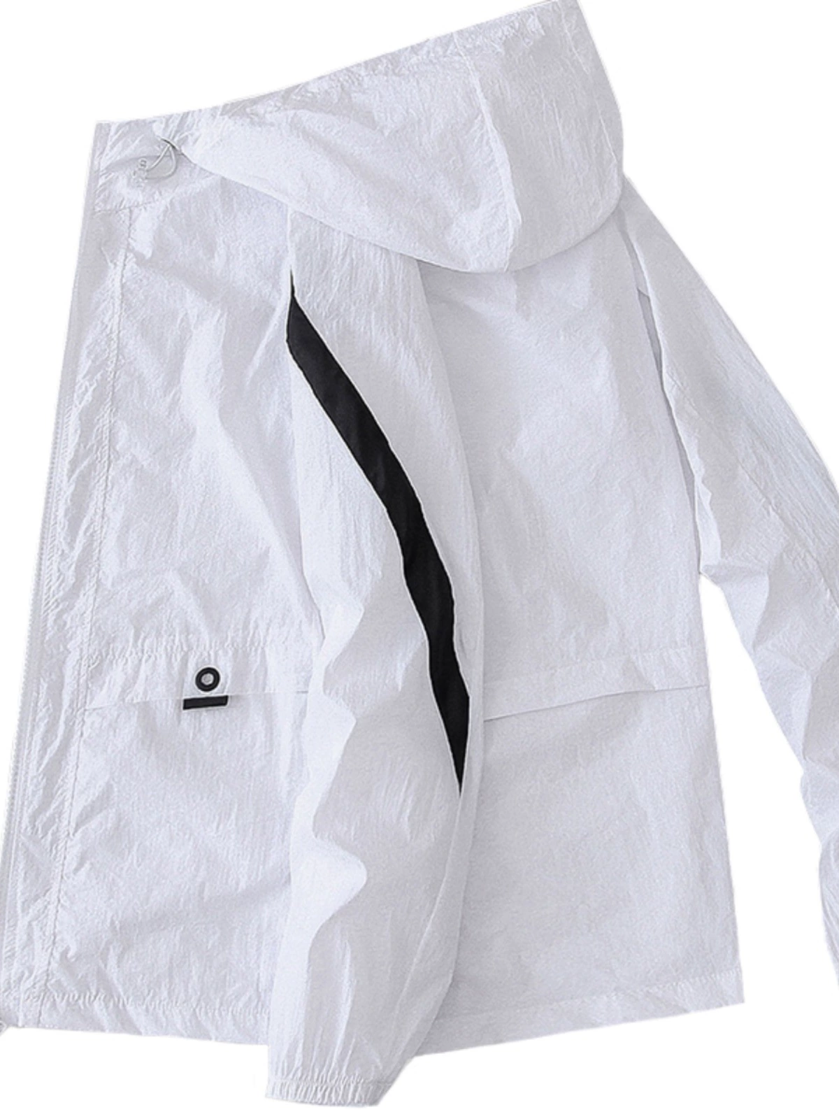 Sun protection clothing, summer ultra thin jacket, silk breathable windbreaker for leisure, UV protection