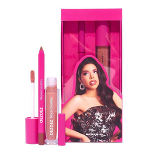 Cross-border Explosion Lip Gloss Lip Pen suit Outline Lip Shape Lip Moisturizing Matte Fog Lip gloss lip