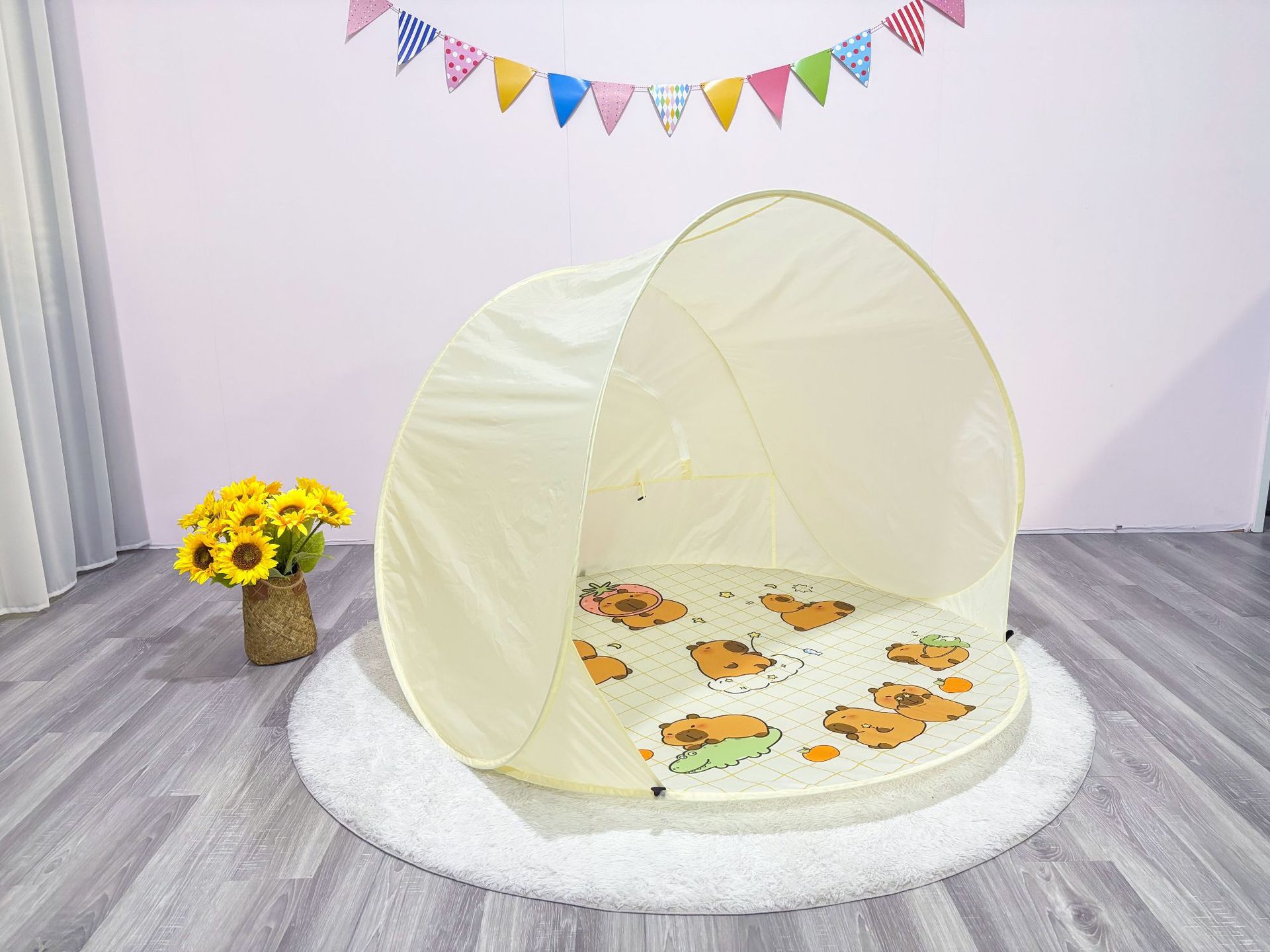 카피바라 야외 텐트