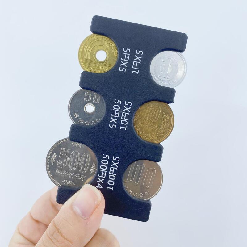 スポット売れ筋日本小銭入れプラスチックコイン分類小銭入れポータブル財布韓国コイン収納財布|undefined