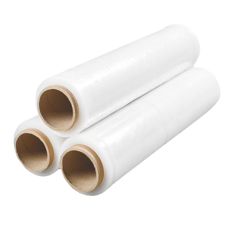 Film estirable industrial, film PE autoadhesivo para embalaje, venta al por mayor a granel