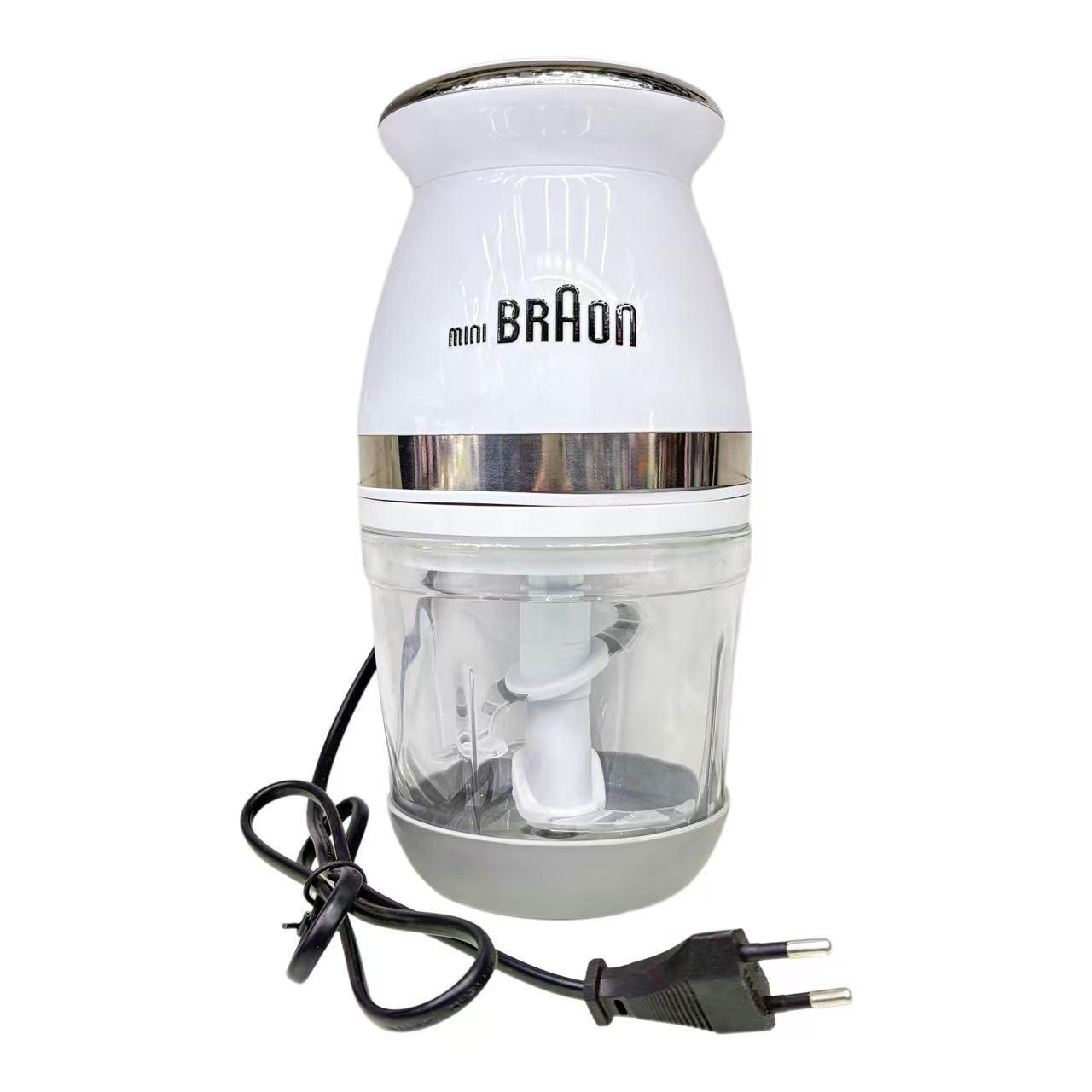 Foreign Trade Mrs Chef Baby Food Supplement Machine Fp-107 Glass Meat Grinder 1L Four-Blade Chopper