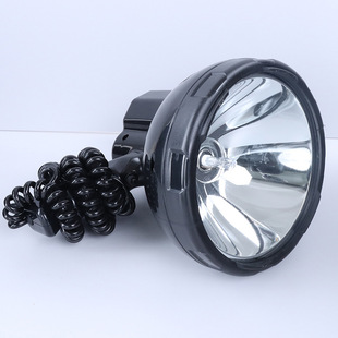 Jujingyang 218 waterproof xenon lamp 100W handheld Searchlight outdoor car marine 12v 24v strong light long-range