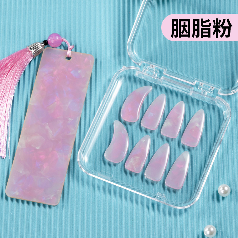 Guzheng Nails Children's Colorful Acetate Guzheng Beginner Set Professional Nail Examination Instrument Bag Others Guzheng Nails Children's Colorful Acetate Guzheng Beginner Set Professional Nail Examination Instrument Bag Others