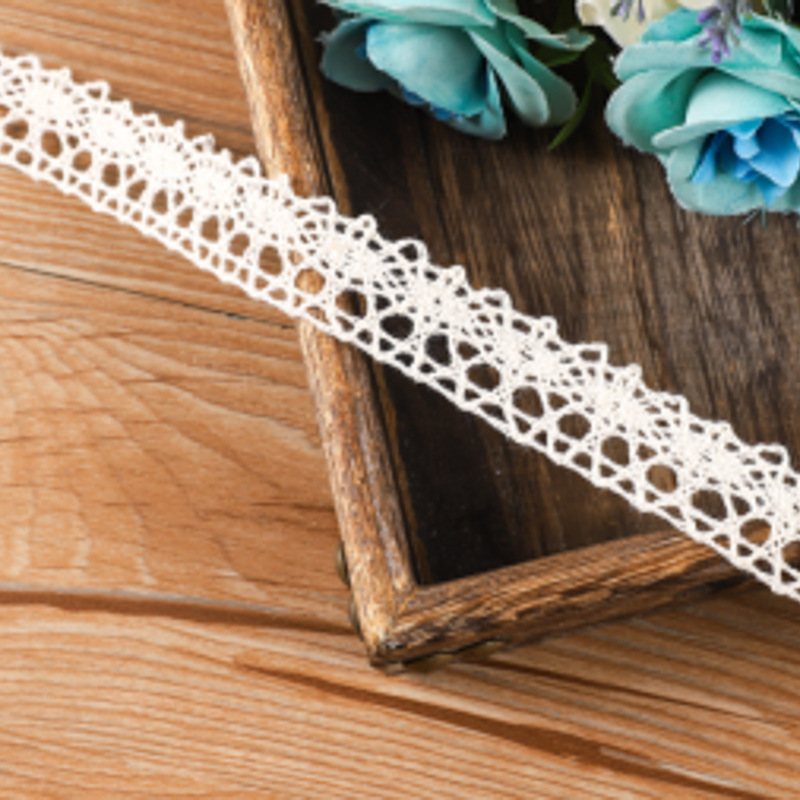 Textil para el hogar sombrero ropa accesorios de encaje accesorios de ropa interior accesorios de encaje tejido de algodón de encaje de boda