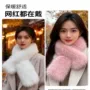 交叉保暖加厚新款围巾