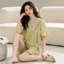 夏季短袖套头外穿家居服