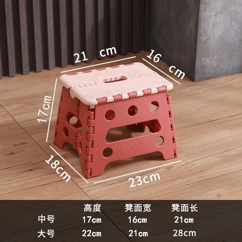 Engrosado pequeño tamaño retro rojo