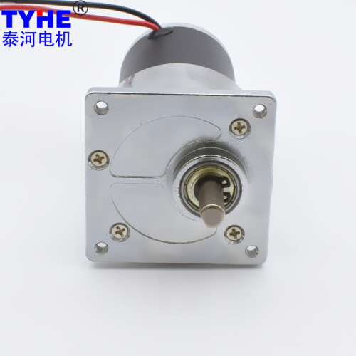 Factory wholesale square 60MM DC reduction steel pipe motor robot arm reduction motor 12V 24V 36V