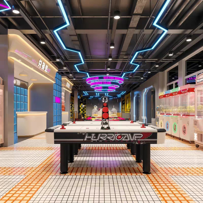 LED empalmado lámpara de barra larga sala de juegos centro comercial supermercado sala de baile ciudad de juegos para niños parque de juegos luz de modelado