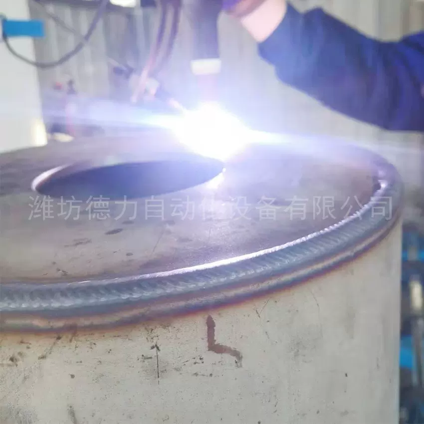 加工罐体圆筒环直一体纵缝焊 氩弧焊气保 不锈钢筒焊接操作机 焊