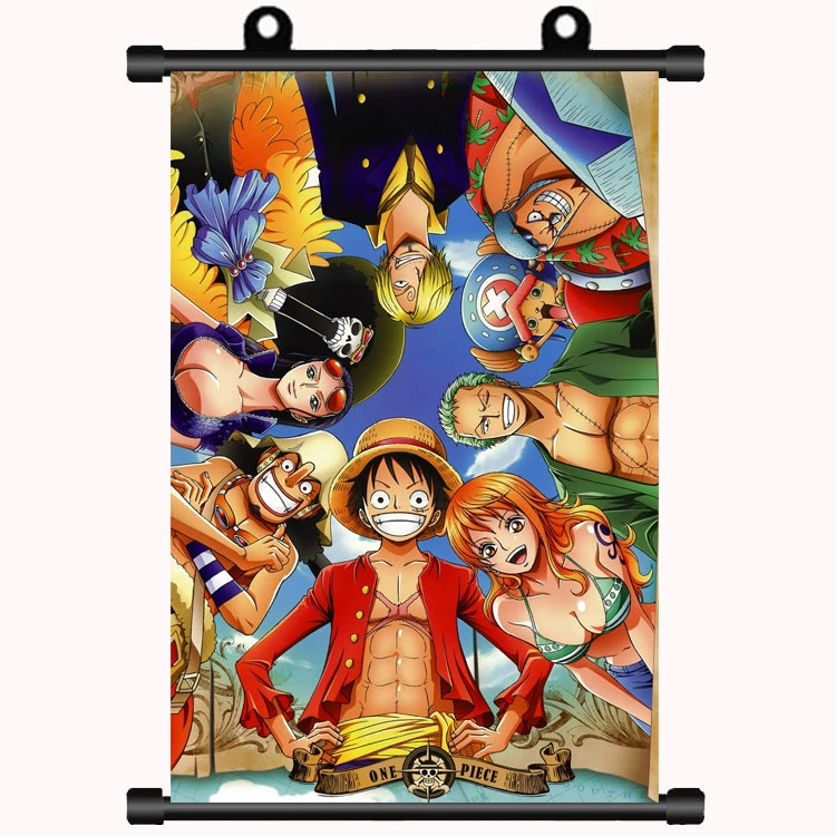 Плакат-произведение искусства в стиле One Piece: подвесная живопись Лuffy Саурон, интерьер спальни, декоративная картина, постер Манзан оптовый