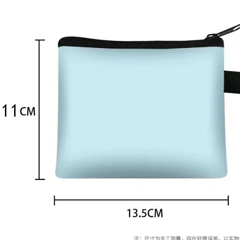 2023 nuevo bolso de cambio de dibujos animados para niños Kulomi bolso de tarjetas de chicas bolso de auriculares portátiles con cremallera al por mayor