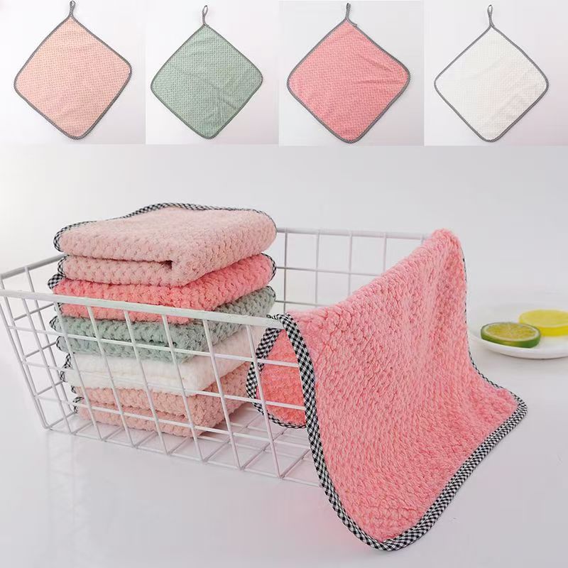 Tapón para lavar platos, sin aceite, mesa de limpieza de vidrio especial para cocina, paño para cuencos, que absorbe agua y no se cae, toalla de limpieza para el hogar