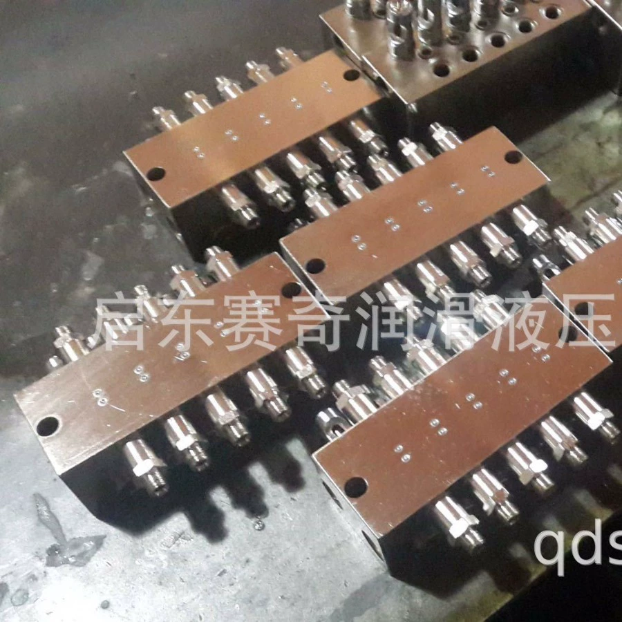 Поставка однолинейного прогрессивного гидравлического распределителя серии KJ, KM, KL.