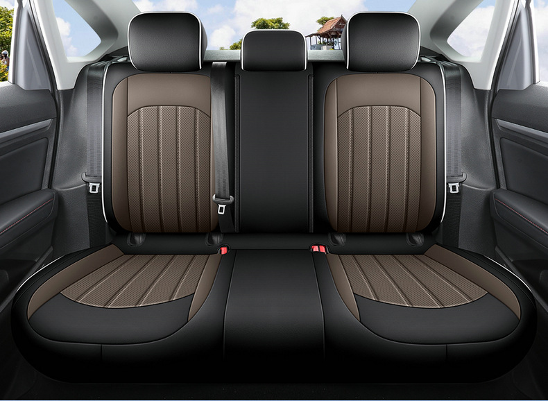 Volkswagen Bora Special Car Seat Cover 19-24 Bora Full Surrounding Seat Cover Four Seasons Universal Leather Cushion