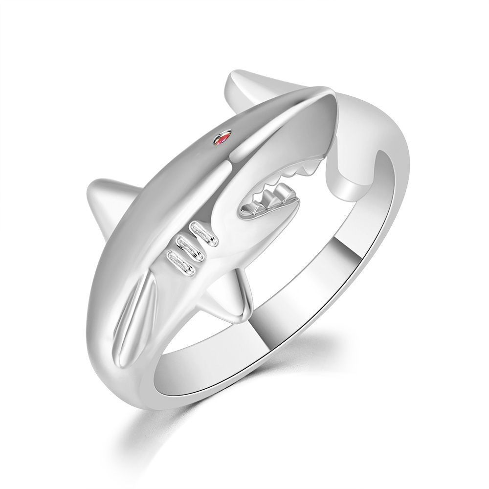 Glittrande designerring för kvinnor, elegant och bekväm_voghion.com