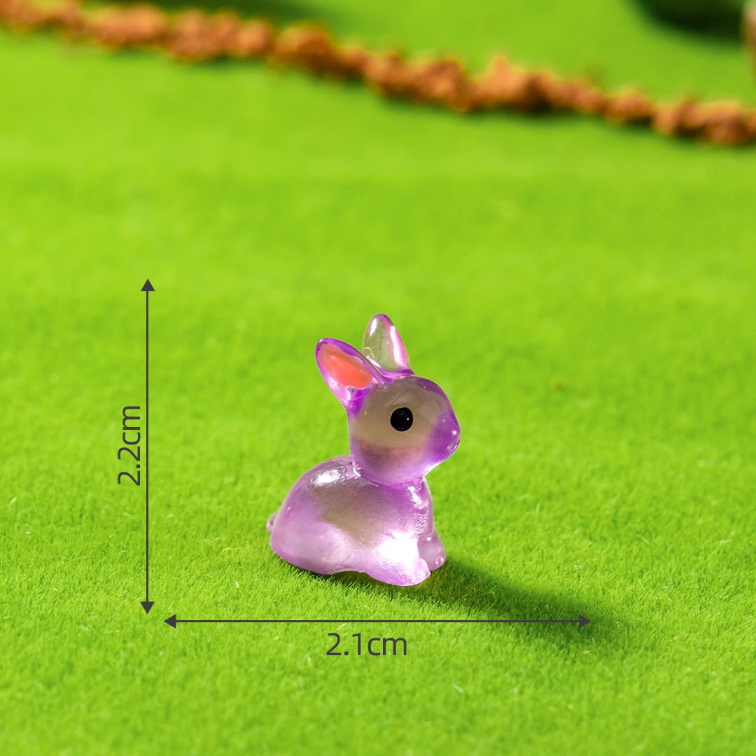 No. 2 Luminous Seven Color Rabbit-Purple