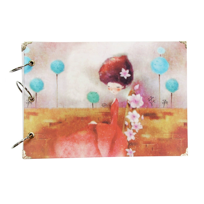 Альбом DIY 10-дюймовый альбом ручной работы ручная роспись Дневник Книга детский сад рост мемориальная книга