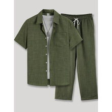 G 28540 Hawaiian shirt short sleeve set �����ķ����������װ
