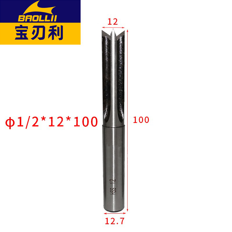 Cuchillo de espiga y ranura de cuatro filos Taladro de cerradura Máquina de grabado para carpintería Cuchillo de aleación Cuchillo de espiga y espiga Máquina de espiga Cuchillo recto de cuatro dientes Taladro de ojo Xun